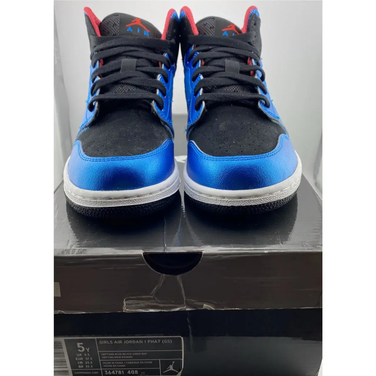 Nike shoes - Jordan 1 - 364781-408 - Blue (UPC: 0886548071913) 6