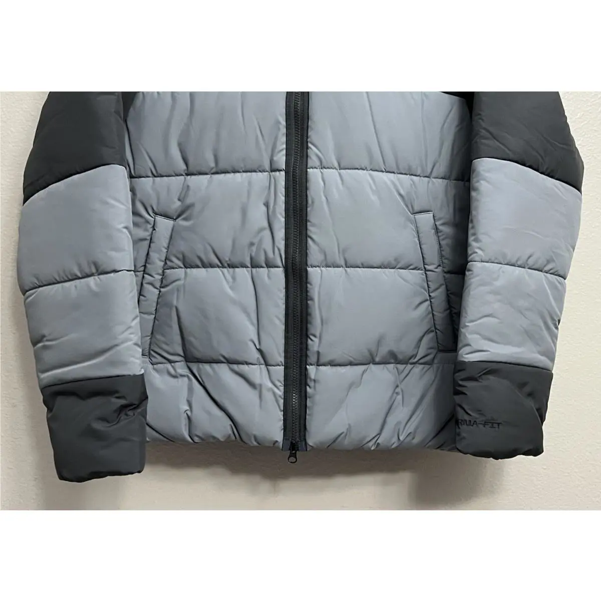 Nike clothing - Nike Air Synthetic-Fill Hooded Jacket - HM0198-060 - Anthracite (UPC: 197602210453) 1
