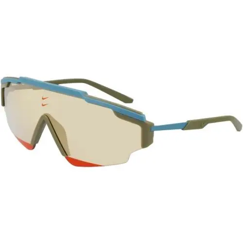 Marquee Edge M 390 Matte Medium Olive/gold Mirror Sunglasses by Nike