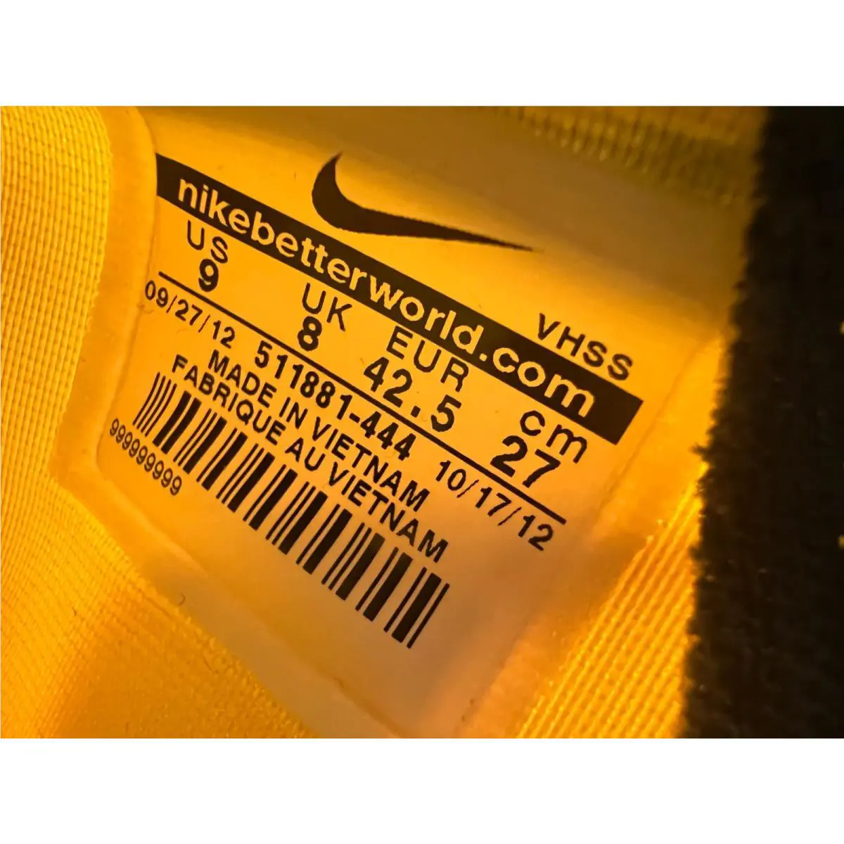 Nike shoes - Nike Rosherun - Rosherun - 511881-444 - Yellow 6