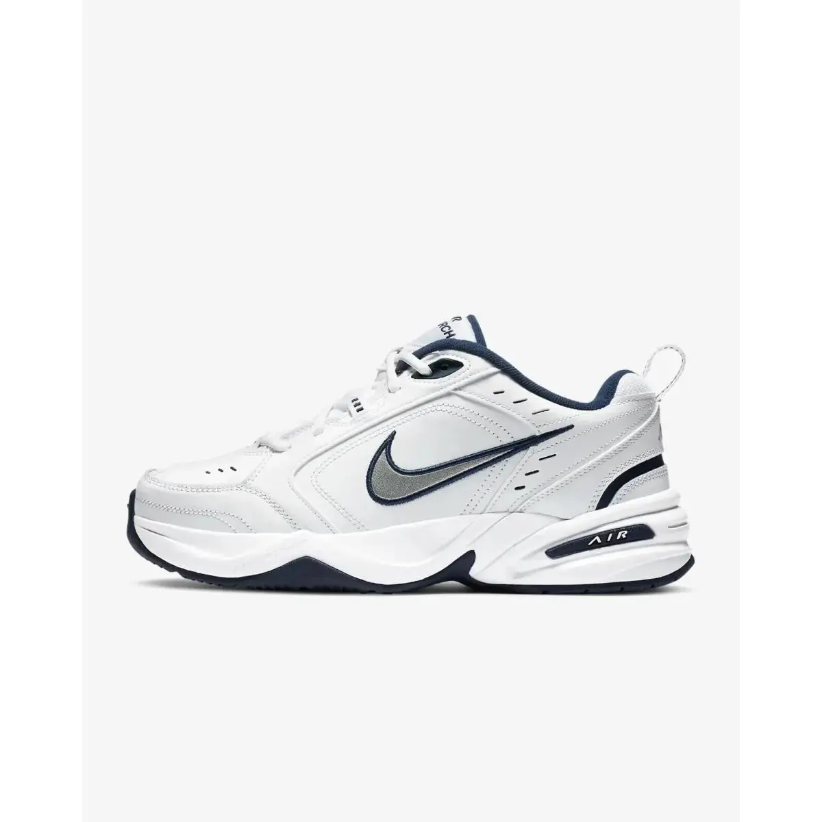 Nike shoes - Nike Air Monarch - Air Monarch - White Navy 6