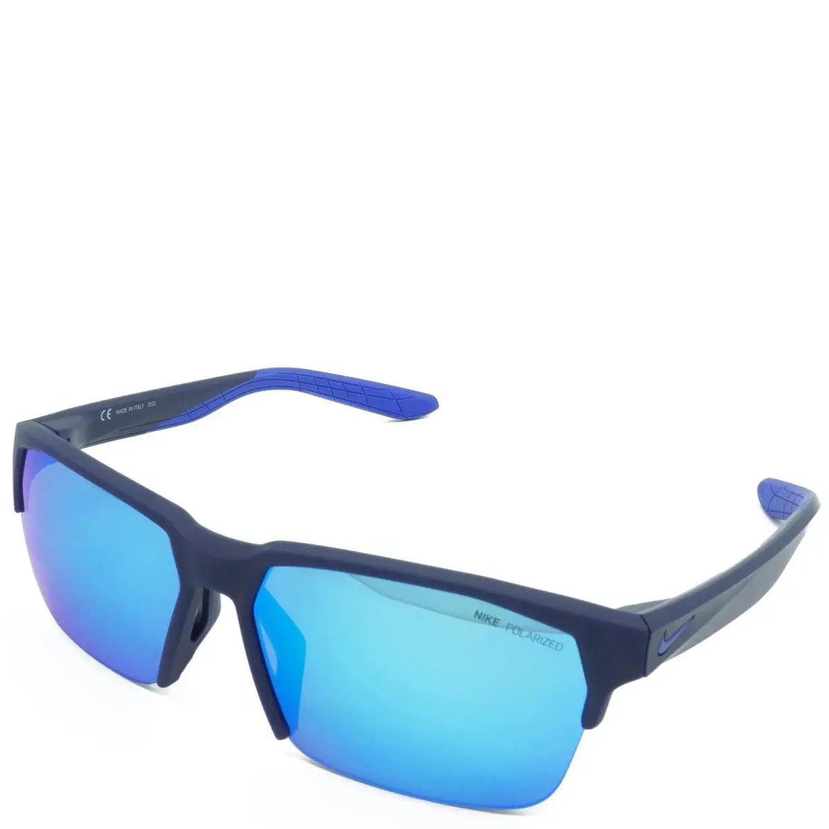 and Authnike DM-0994 410 Midnight Navy Maverick Free P Polarized Blue Mirror - Blue, Frame: Blue, Lens: Blue