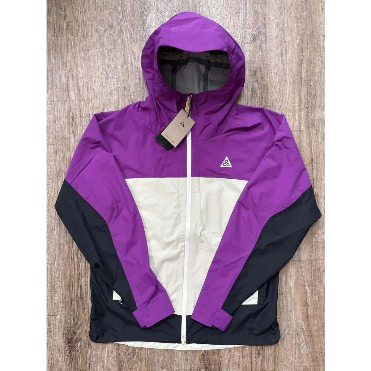 Acg “morpho” Storm-fit Adv Rain Jacket Bold Berry Sz Small HJ2687-505 by Nike