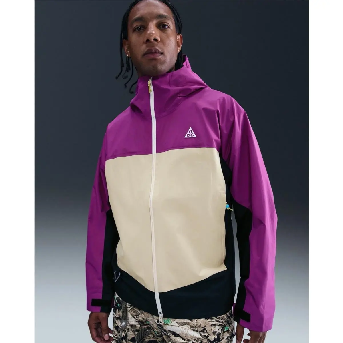 Nike Acg Storm-fit Adv Morpho Rain Jacket Men`s Size Small HJ2687-505