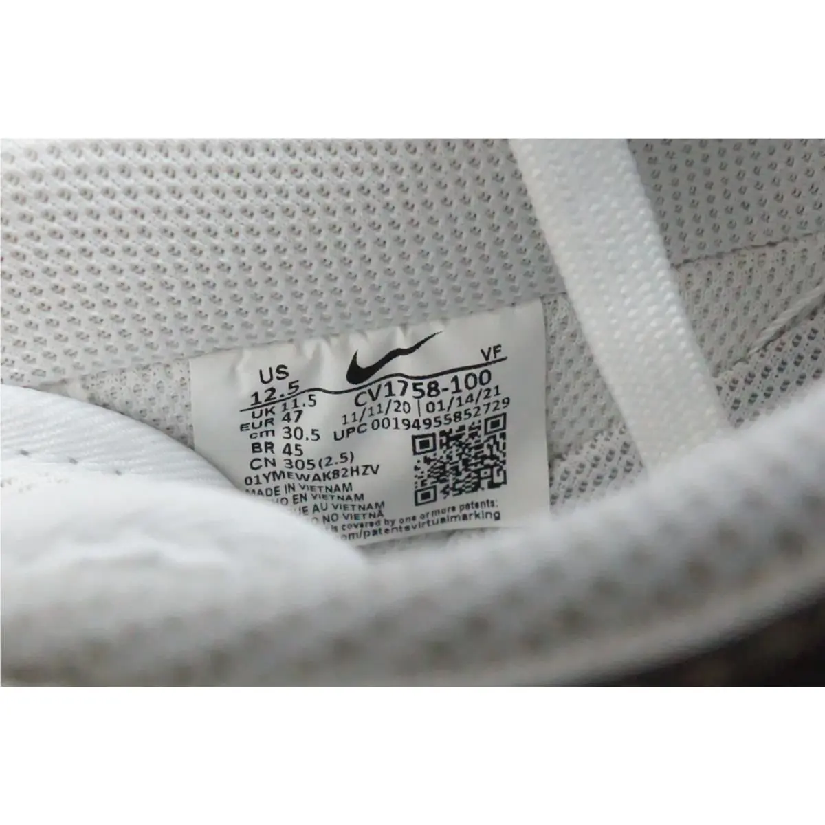 Nike shoes - Nike Air Force 1/1 - Air Force - White 10