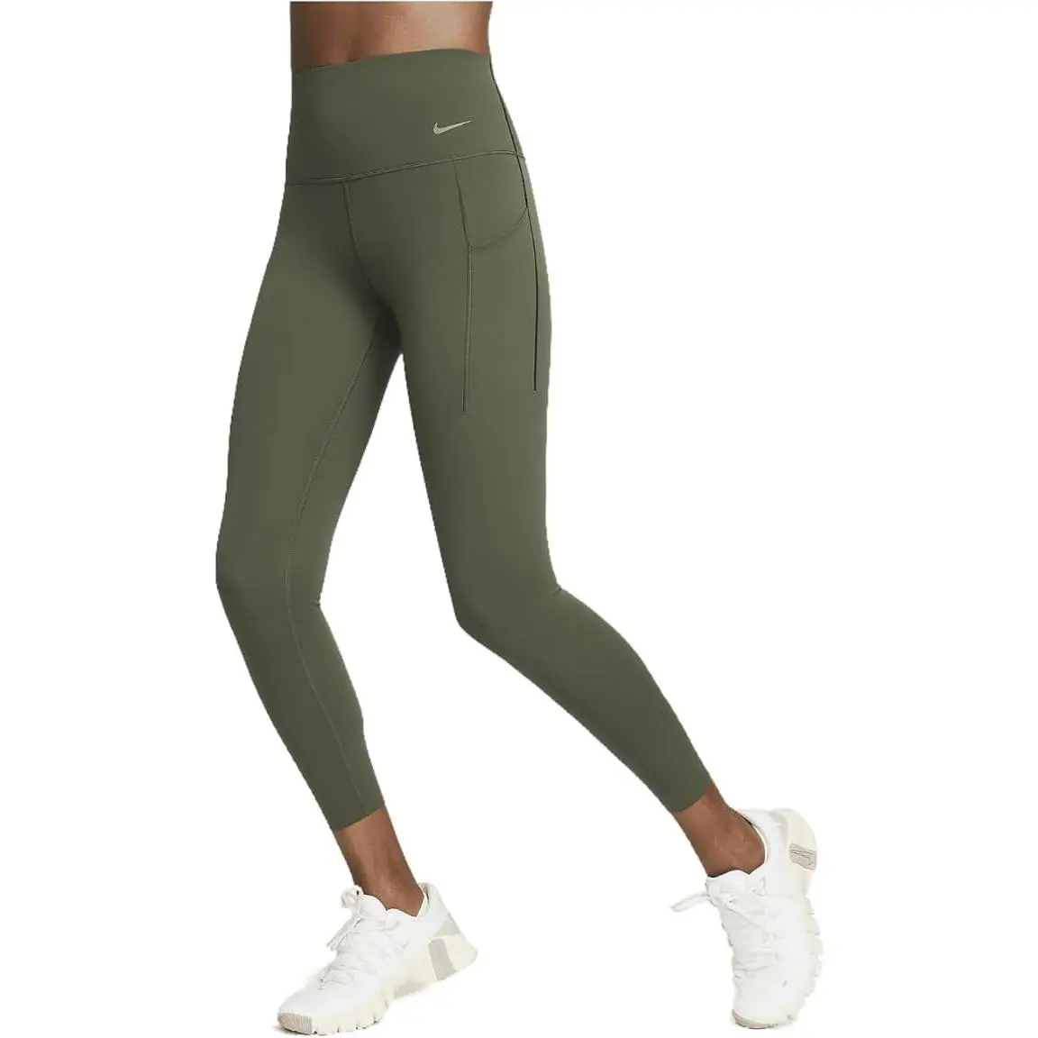 Nike Universa Womens Medium-support High-waisted 7/8 Leggings DQ5897-325 XS