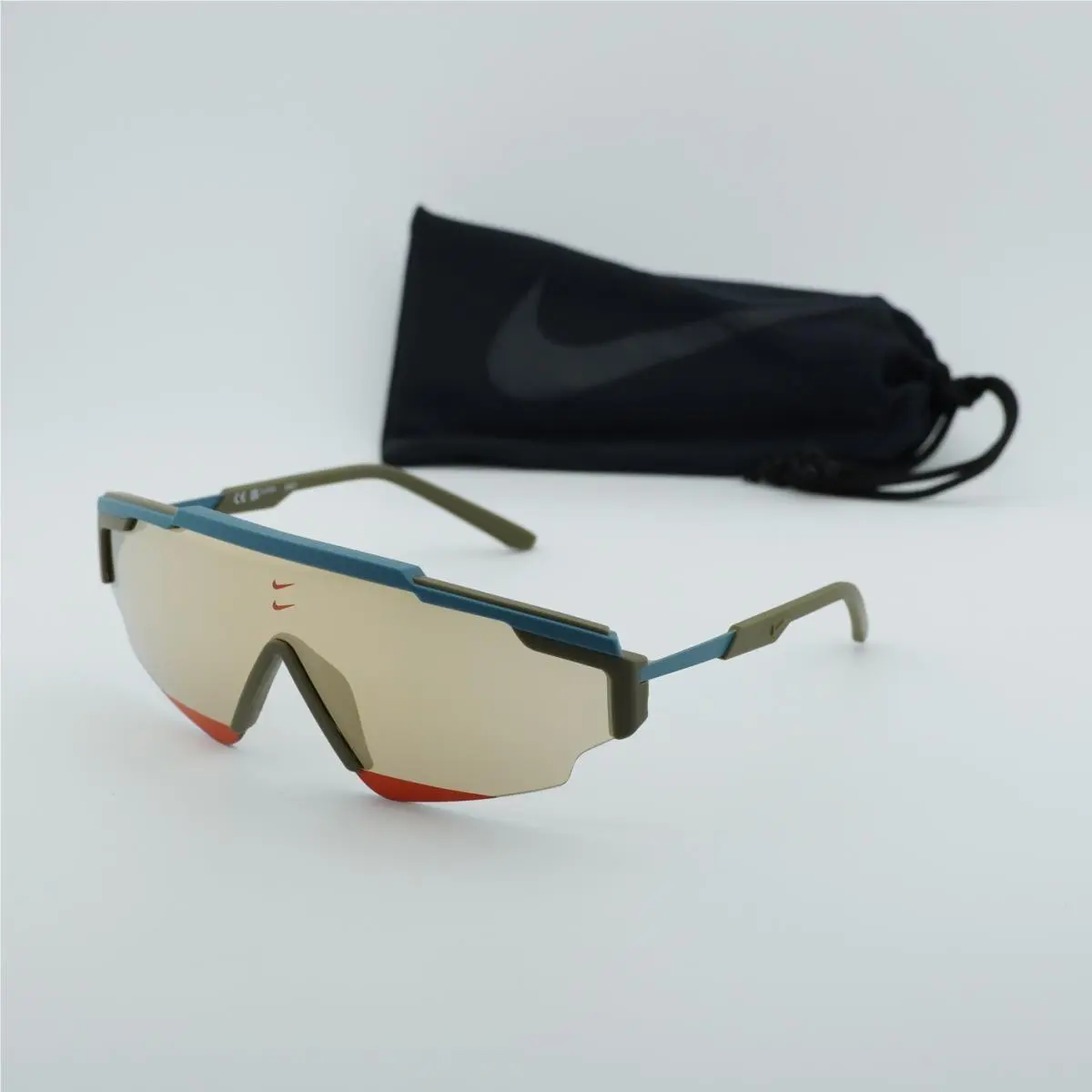 Marquee Edge M 390 Matte Medium Olive/gold Mirror 64-14-140 by Nike