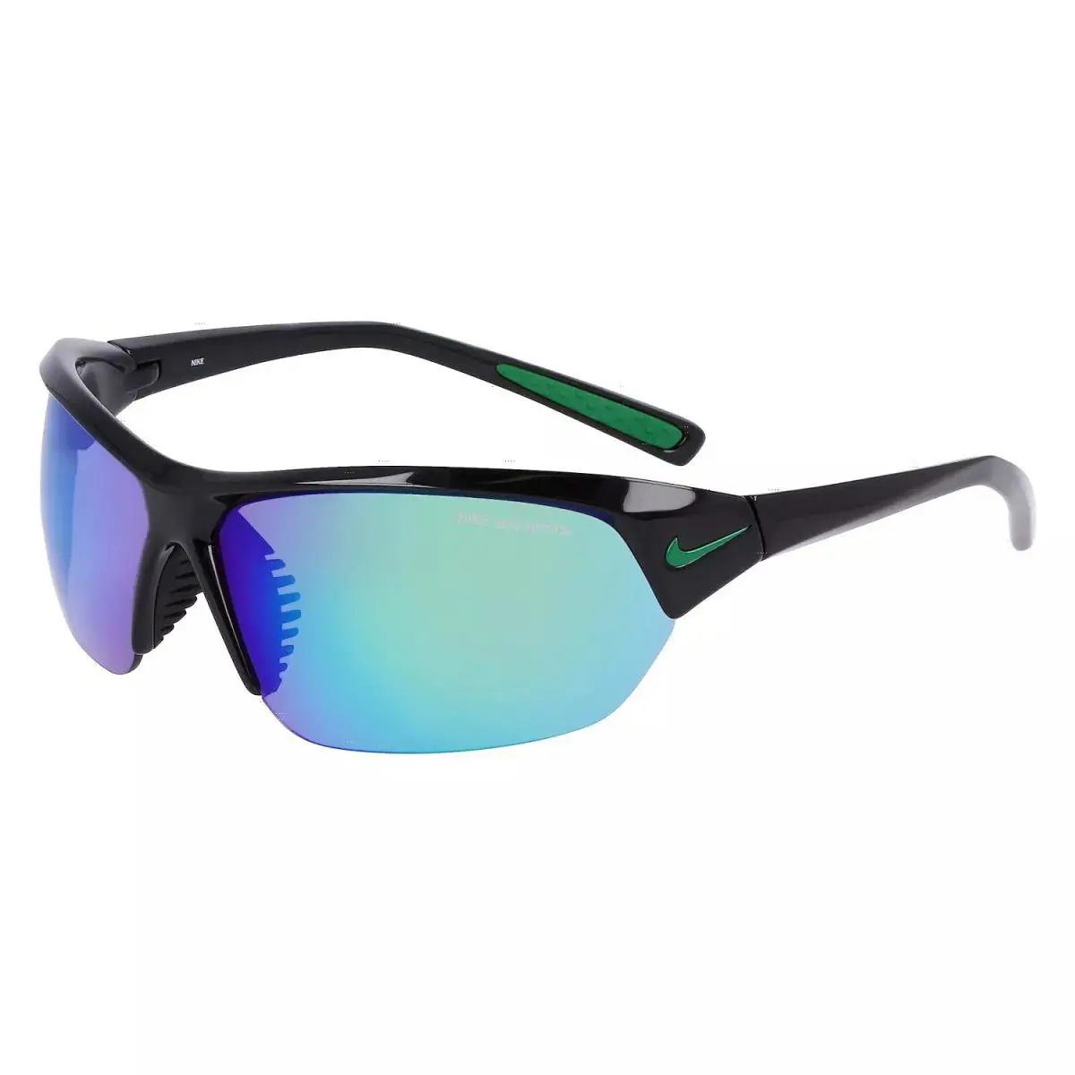 Nike Skylon Ace Max Optics Black Frame Blue Green Lense Sunglasses DV2163 012
