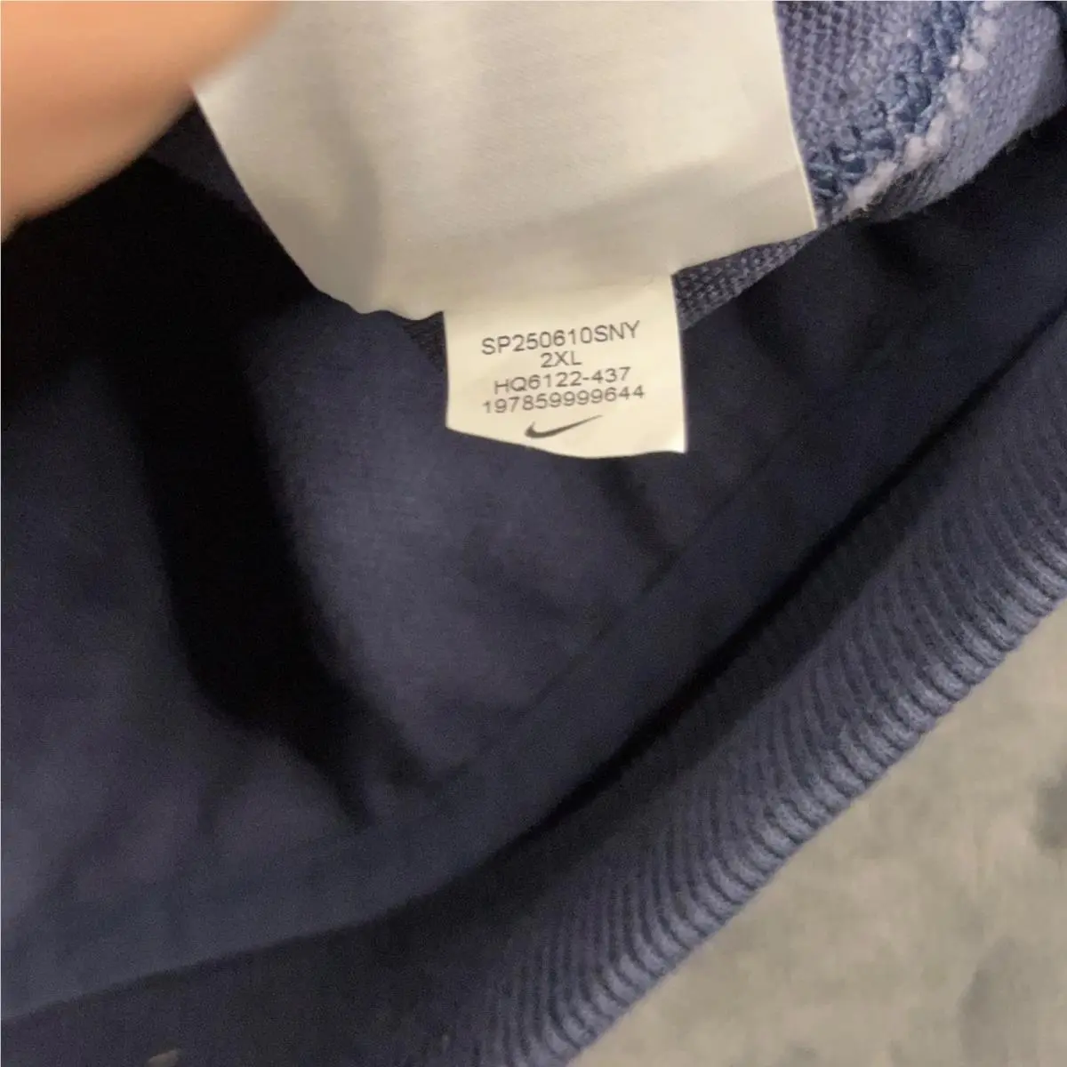 Nike clothing - HQ6122-437 - HQ6122-437 - Navy Blue, Hardware: Silver (UPC: 197859999644) 9