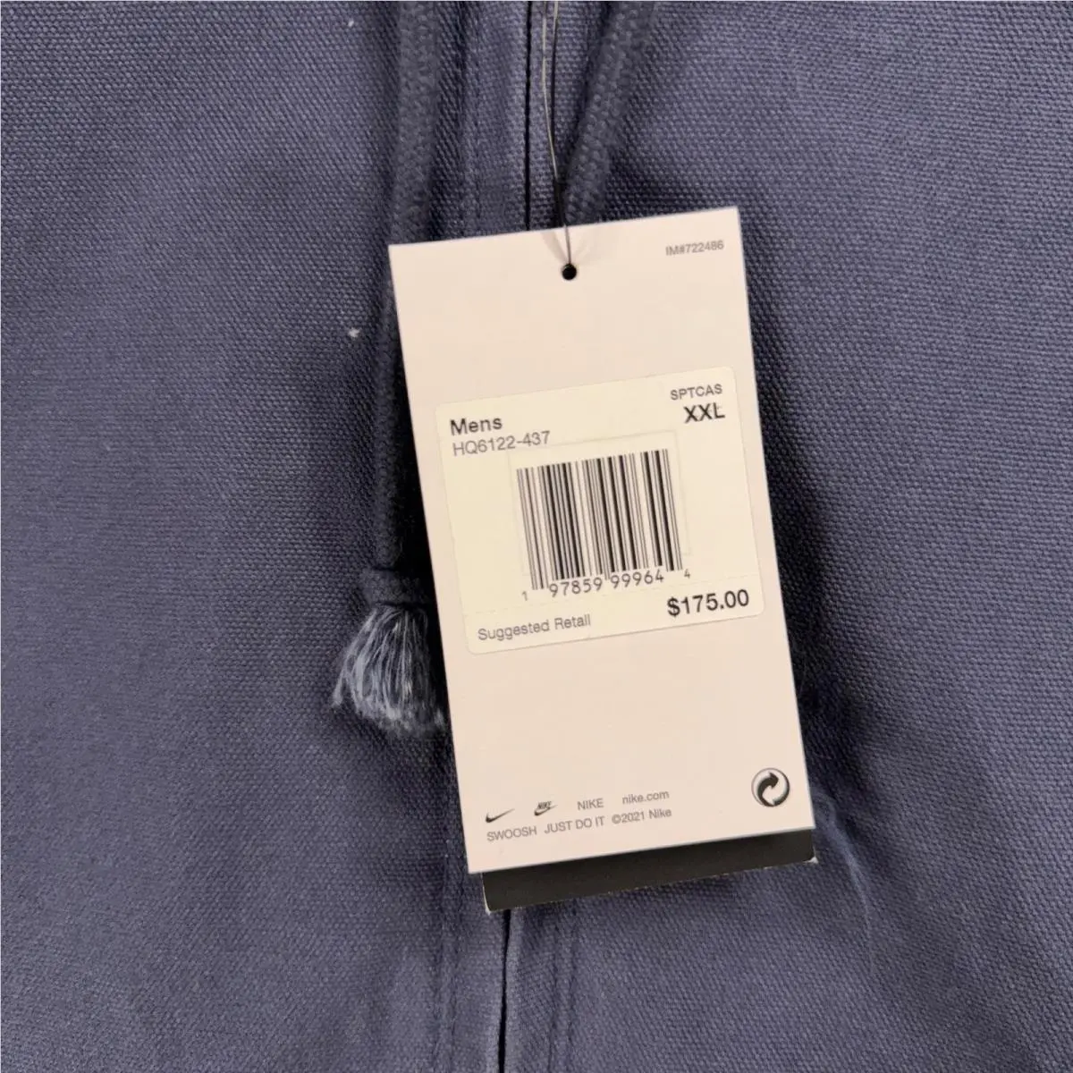 Nike clothing - HQ6122-437 - HQ6122-437 - Navy Blue, Hardware: Silver (UPC: 197859999644) 1