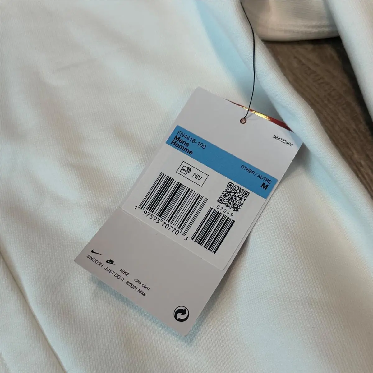 Nike clothing - FN4416100 - FN4416100 - White 3