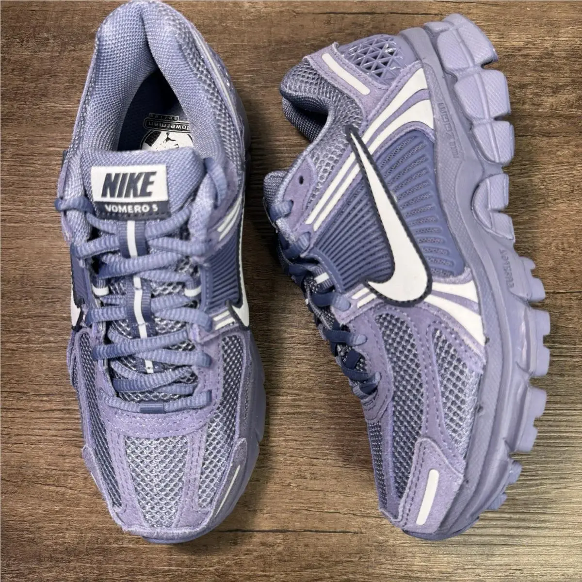 Zoom Vomero 5 ‘world Indigo’ Women’s Size 5.5 HQ0458-400 No Lid by Nike