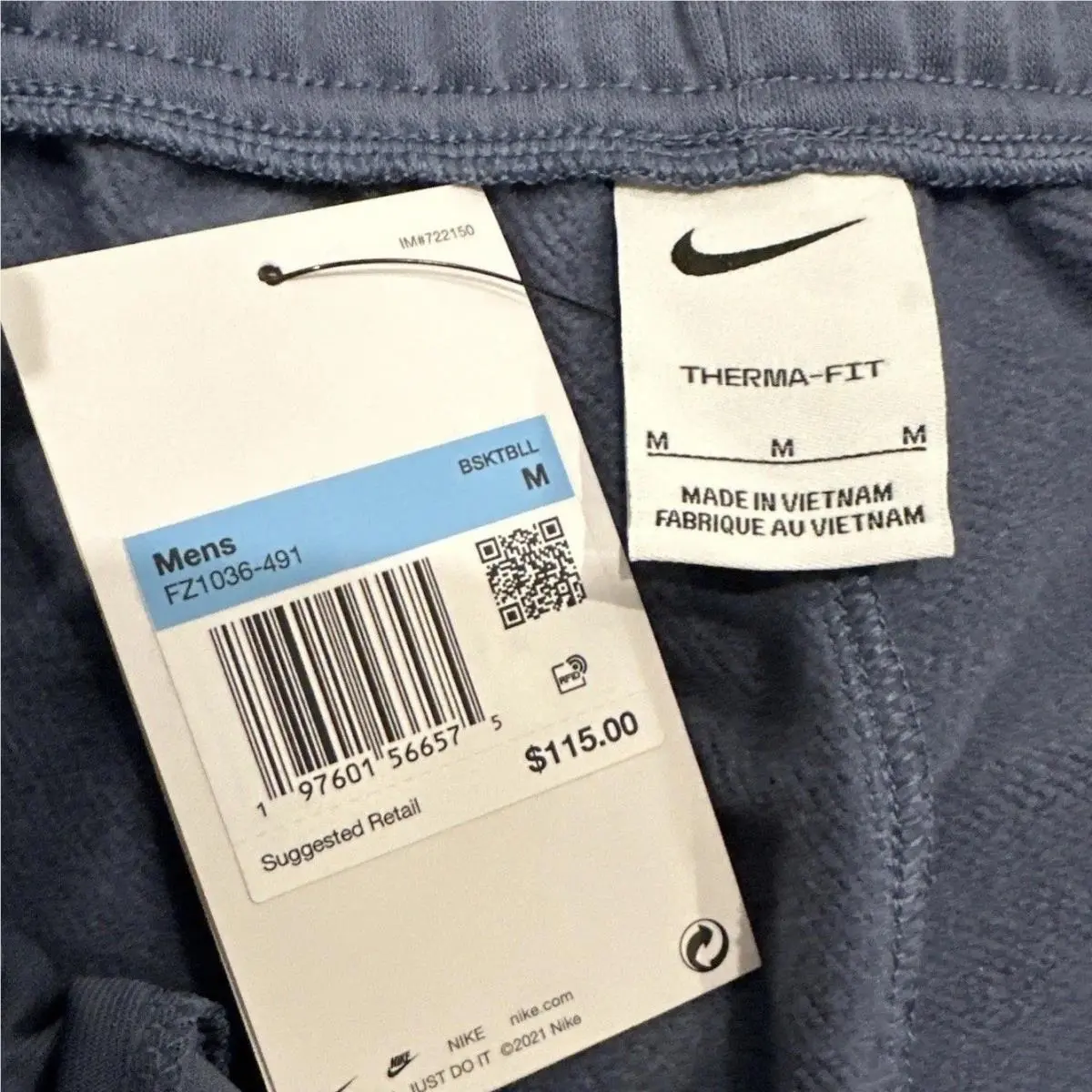 Nike clothing - FZ1036-491 - FZ1036-491 - Blue (UPC: 197601566575) 4
