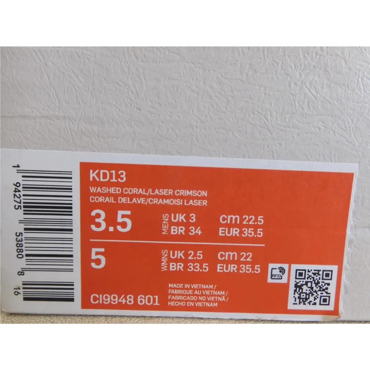 Nike shoes - Nike KD 13 - CI9948 601 - Multicolor (UPC: 194275538808) 6