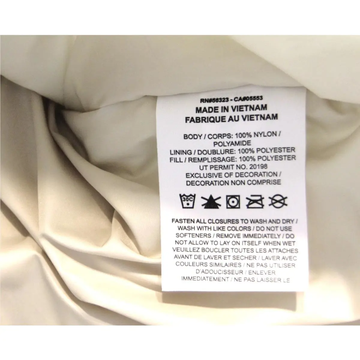 Nike clothing - Nike Therma-Fit Coaches Sideline Jacket - DQ4924 206 - Rattan Cream (UPC: 195871962943) 5