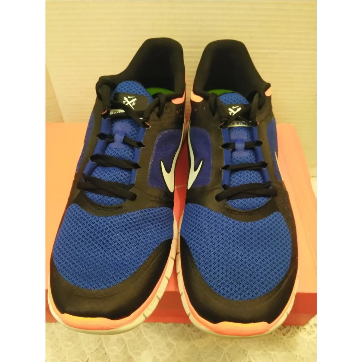 Nike shoes - Nike Free Run+ 3 - Free - 510642-080 - BLUE BLACK ORANGE 1