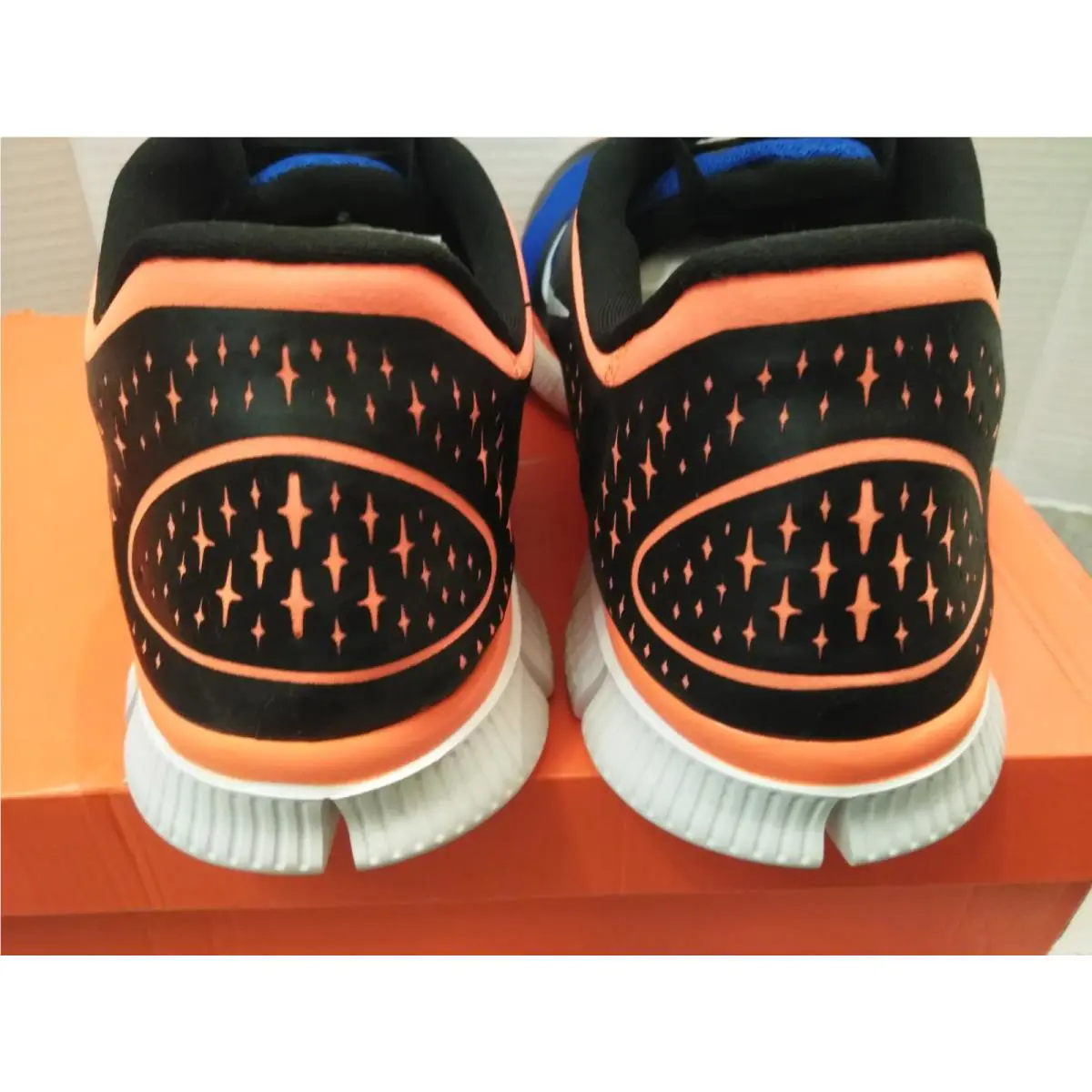 Nike shoes - Nike Free Run+ 3 - Free - 510642-080 - BLUE BLACK ORANGE 2
