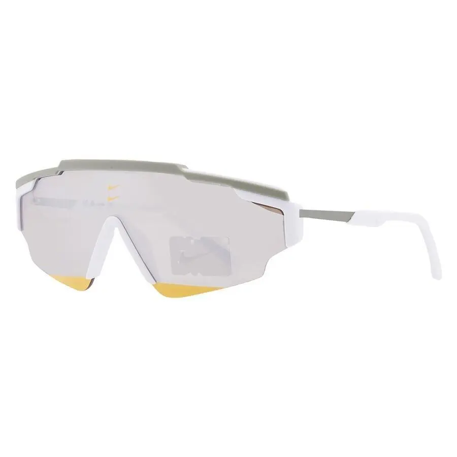 Marquee Edge M 015 Matte Football Grey/chrome Mirror Sunglasses by Nike