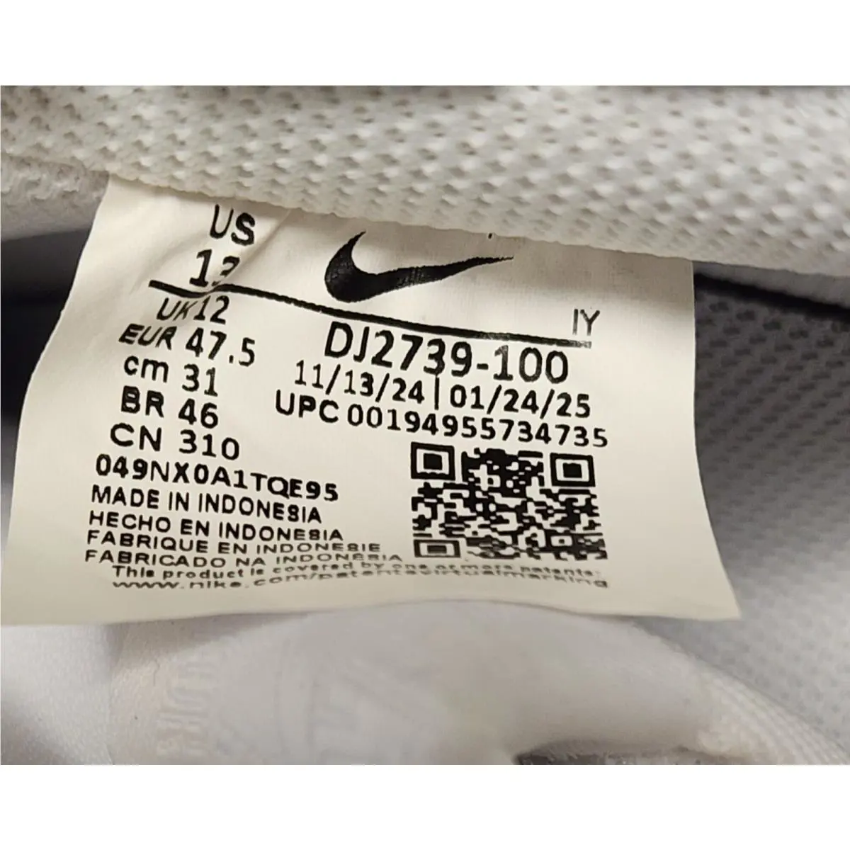 Nike shoes - Nike Airforce 1 - Airforce - White (UPC: 00194955734735) 8