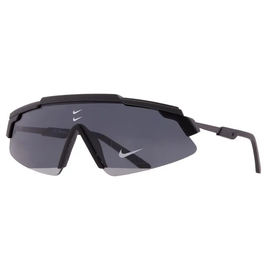 Marquee FN0301 021 Shiny Black/dark Grey Sunglasses 66MM by Nike