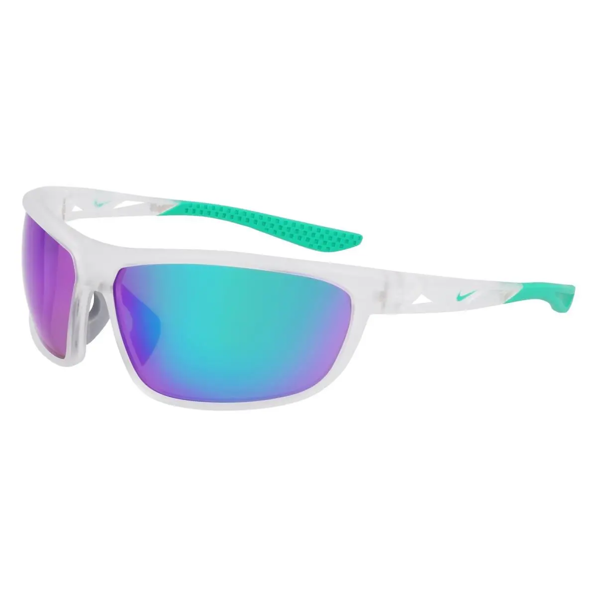 Windtrack Run EV24003 Matte Clear Green Mirror 902 Sunglasses by Nike