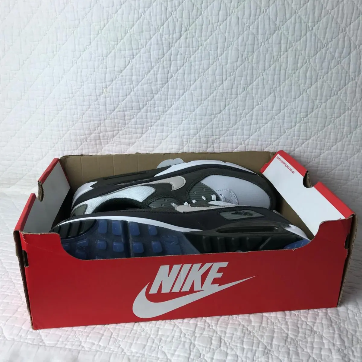 Nike shoes - Nike Air Max 90 Jets RIV - II7592-100 - White/Sport Green Black 9