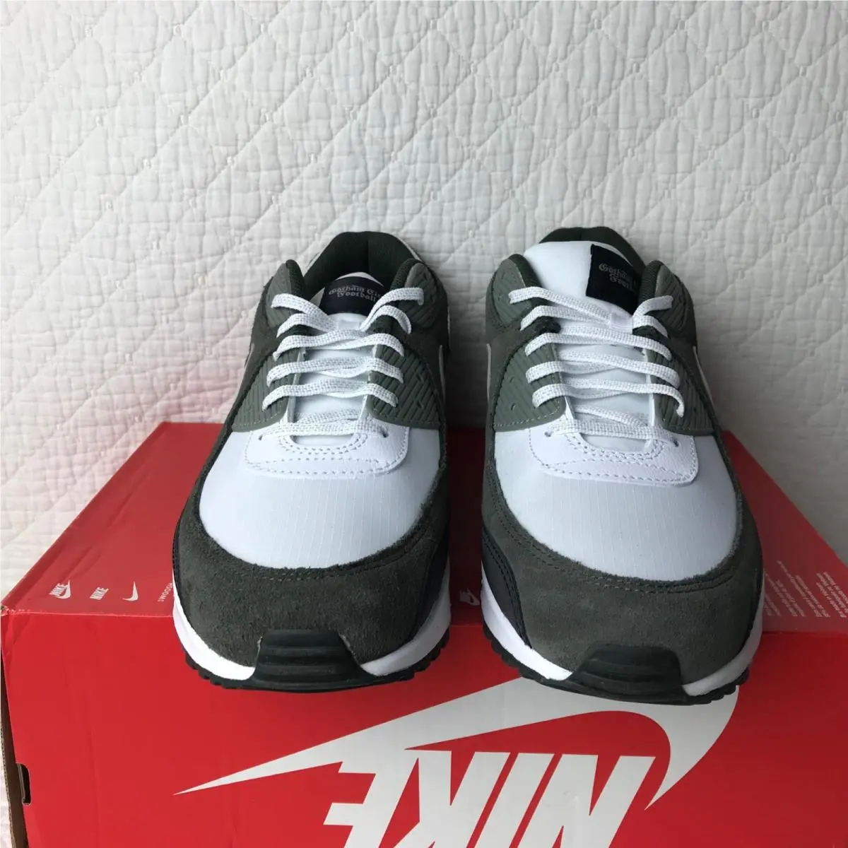 Nike shoes - Nike Air Max 90 Jets RIV - II7592-100 - White/Sport Green Black 3