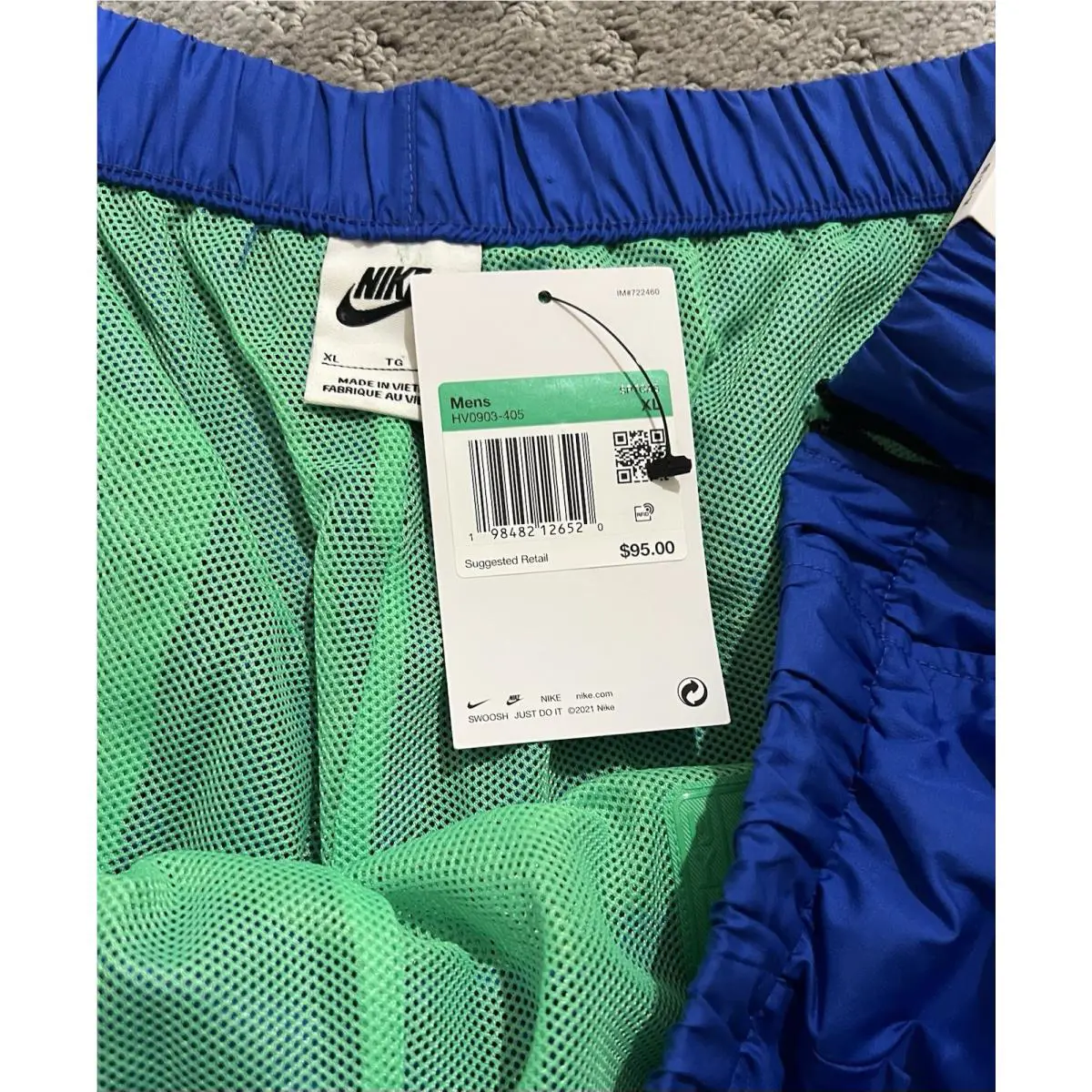 Nike clothing - Nike Project F.R.O.G. - Project - Hyper Royal (UPC: 0198482126520) 1