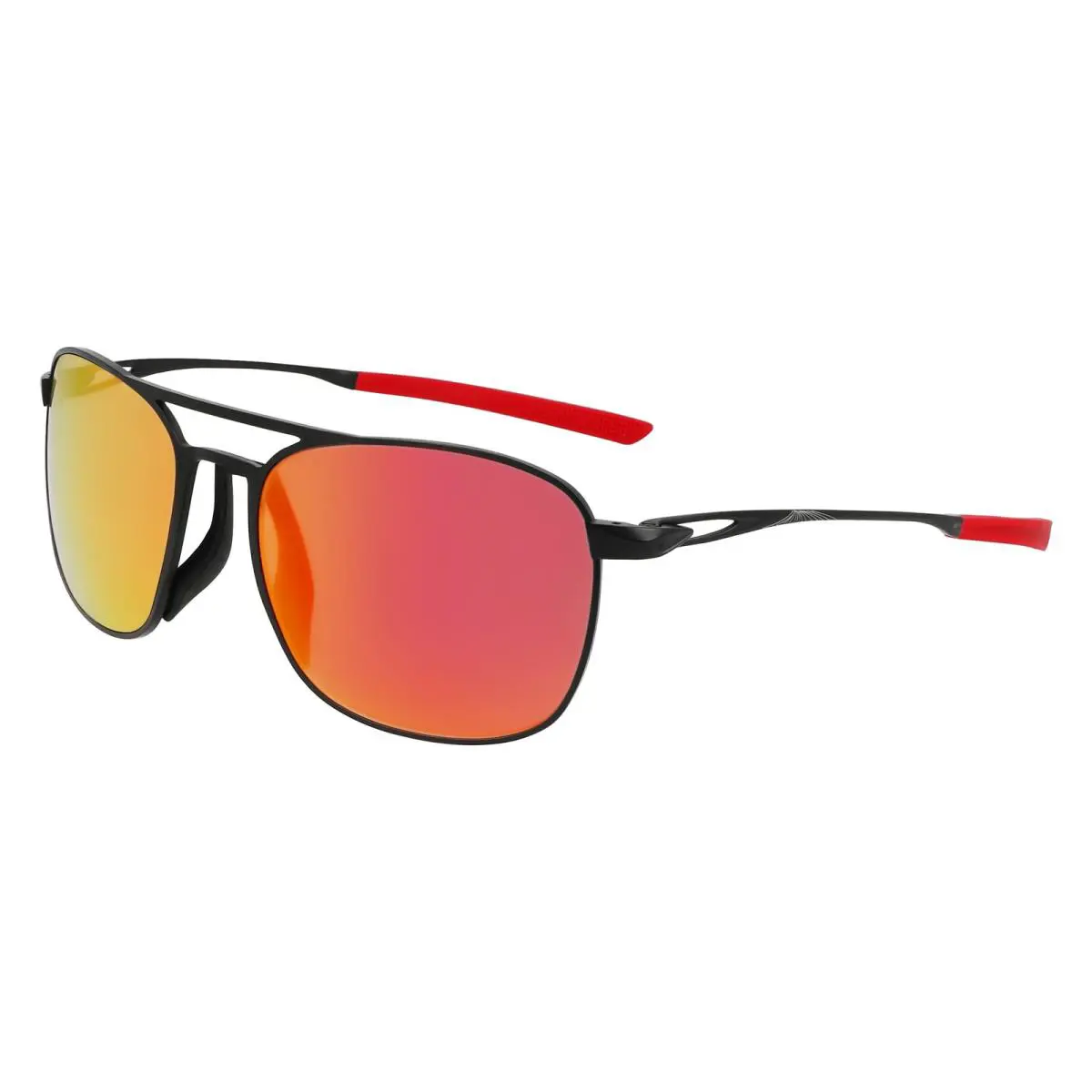 Nike Ace Driver EV24008 Satin Black Red Mirror 011 Sunglasses