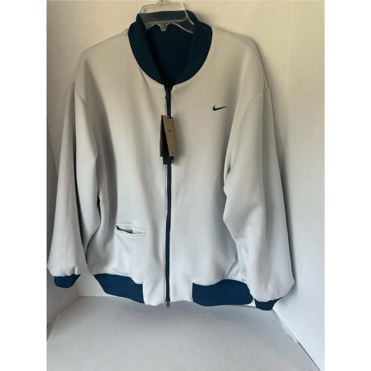 Nike clothing - Nike Unisex Sabrina Ionescu Reversible Basketball Jacket - FV3164-477 - Blue (UPC: 197599207009) 0