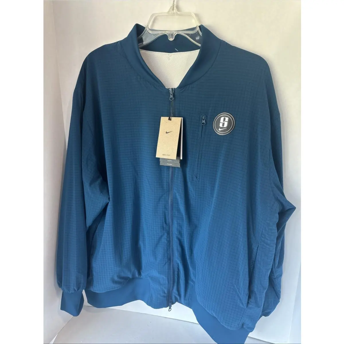 Nike clothing - Nike Unisex Sabrina Ionescu Reversible Basketball Jacket - FV3164-477 - Blue (UPC: 197599207009) 1