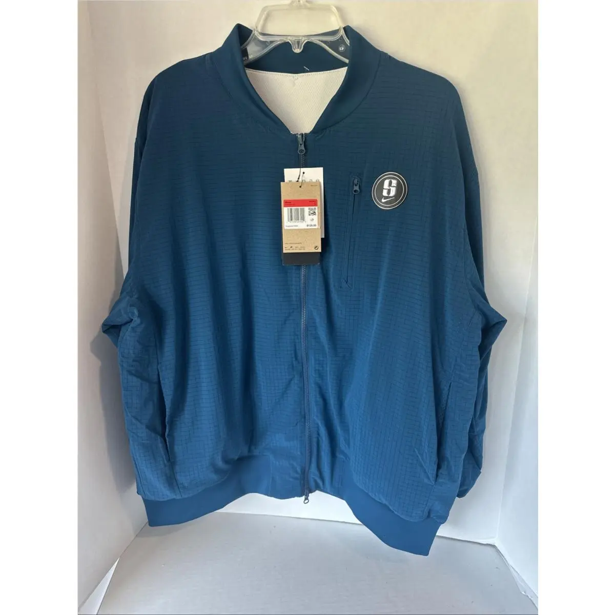 Nike clothing - Nike Unisex Sabrina Ionescu Reversible Basketball Jacket - FV3164-477 - Blue (UPC: 197599207009) 7