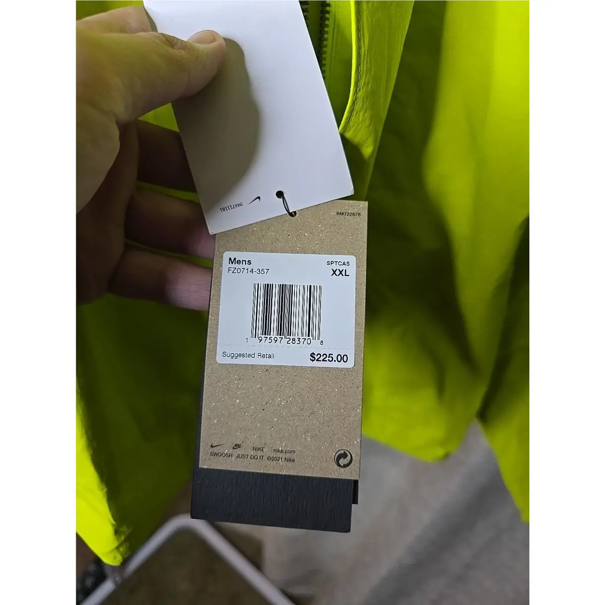 Nike clothing - Nike Tech - Tech - Green (UPC: 197597283708) 6