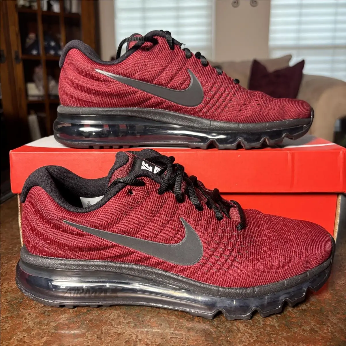 Nike shoes - Nike Air Max 2017 - Air Max - 849559-603 - Red (UPC: 00091206967099) 0