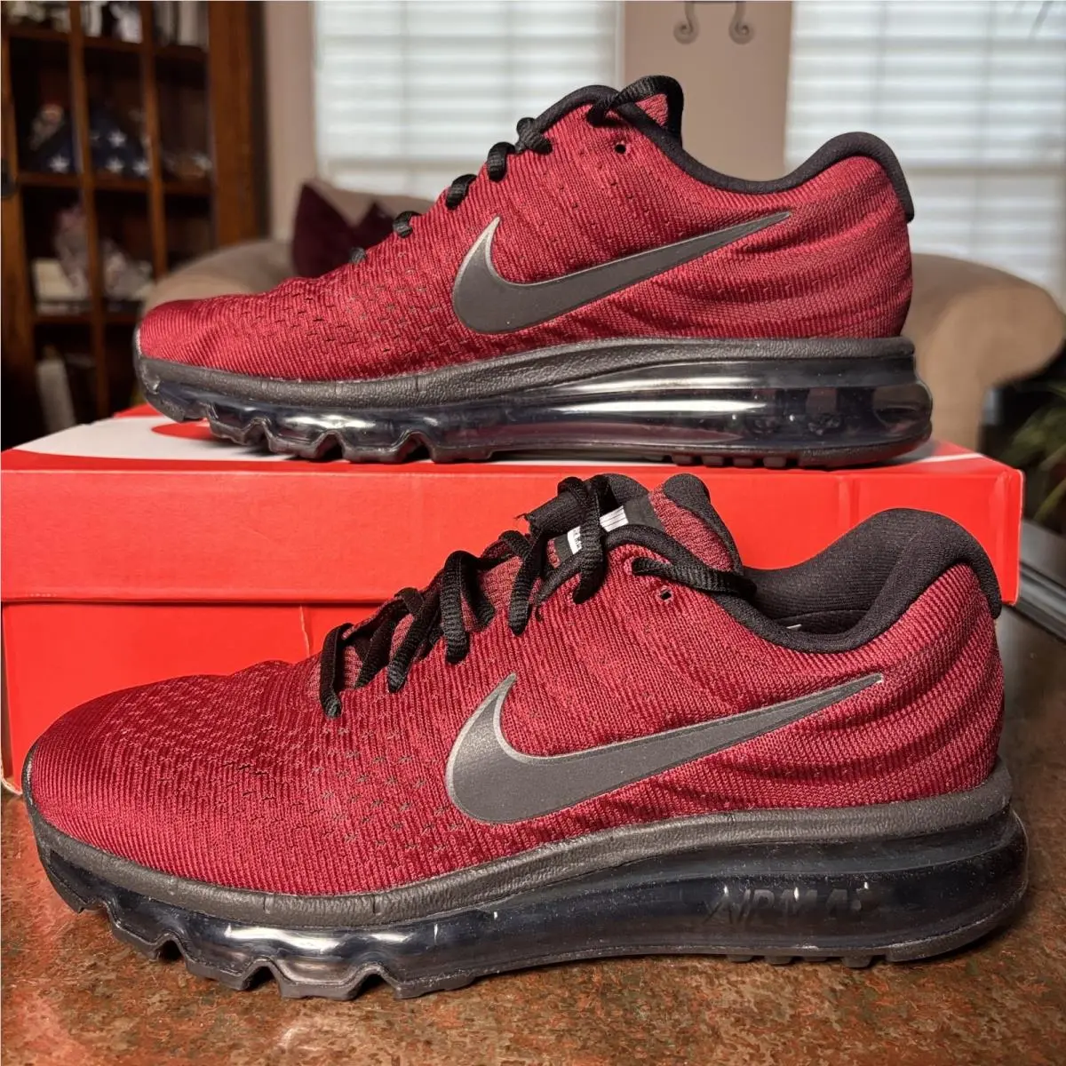 Nike shoes - Nike Air Max 2017 - Air Max - 849559-603 - Red (UPC: 00091206967099) 1