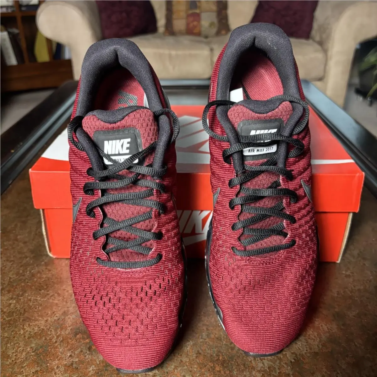 Nike shoes - Nike Air Max 2017 - Air Max - 849559-603 - Red (UPC: 00091206967099) 2