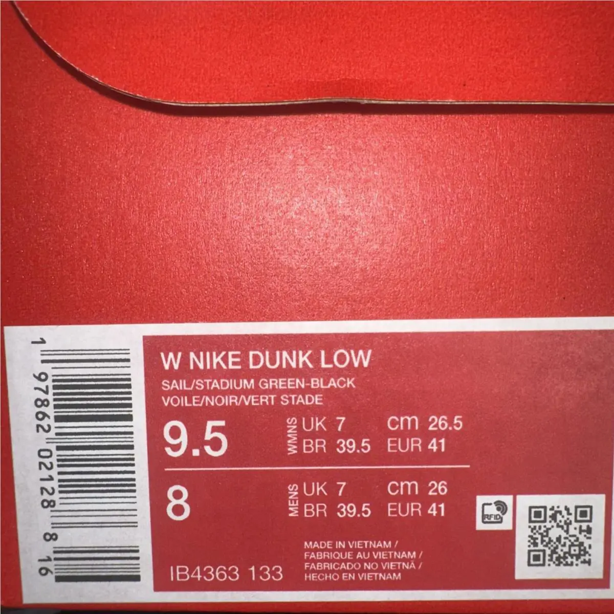 Nike shoes - Nike Dunk Low - Dunk Low - Green 4