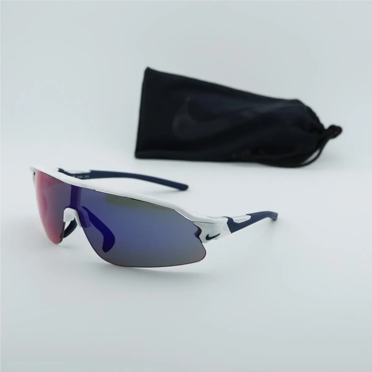 Flyfree Shield 101 White/blue Gradient 72-05-130 Sunglasses by Nike