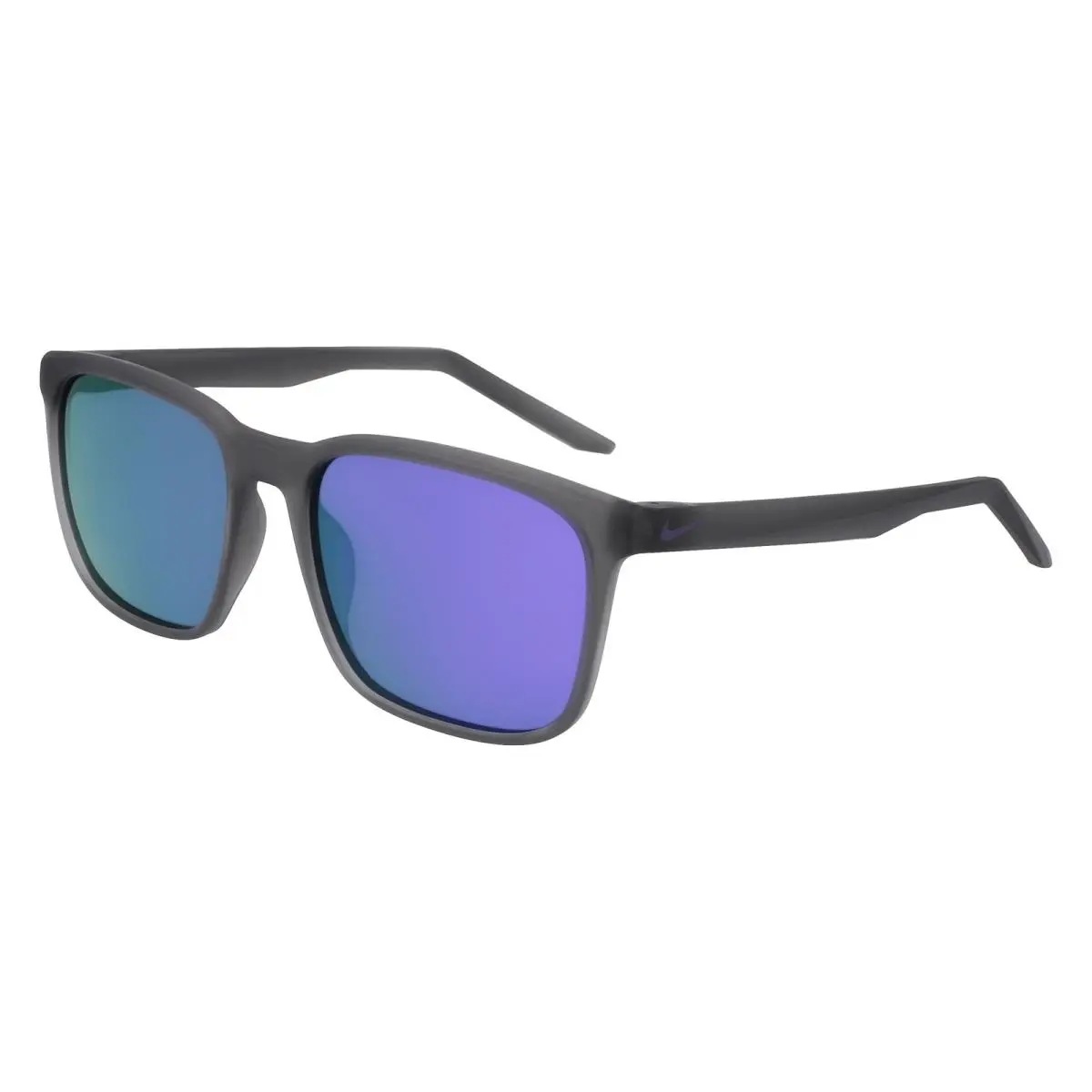 Rave P FD1849 Matte Smoke Grey Polar Purple 066 Sunglasses by Nike
