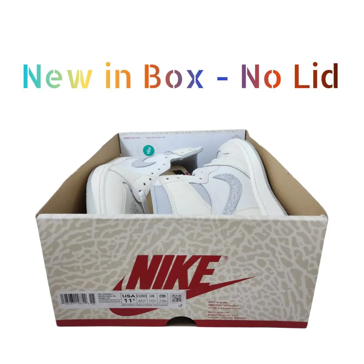 Nike shoes - Air Jordan 1 - Air - IH4363-100 - White 13