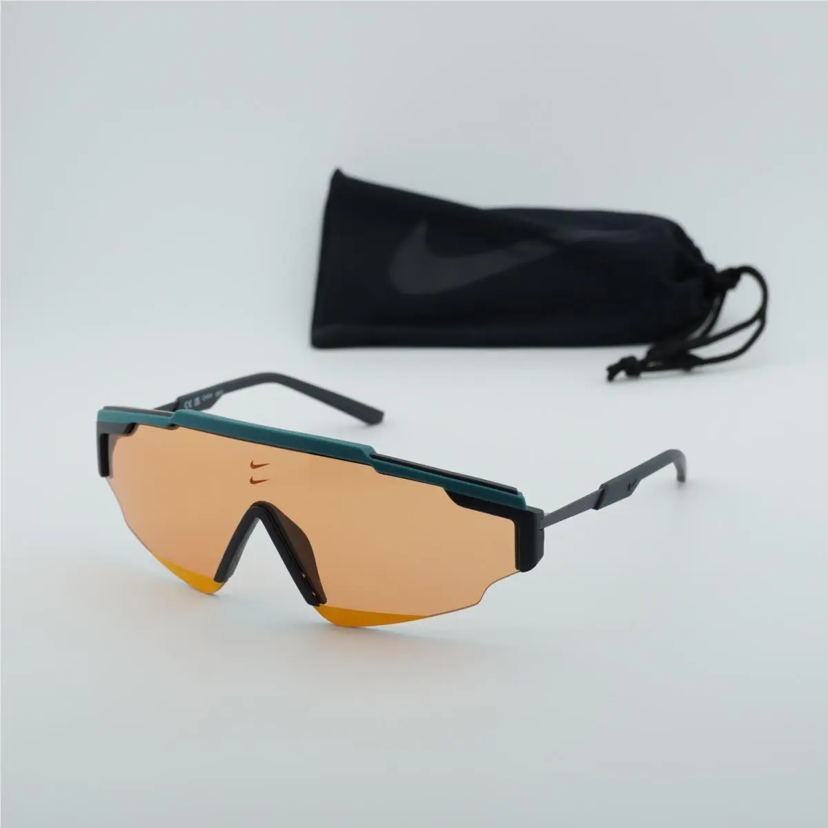 Marquee Edge FN 379 Mineral Teal/orange 64-14-140 Sunglasses by Nike
