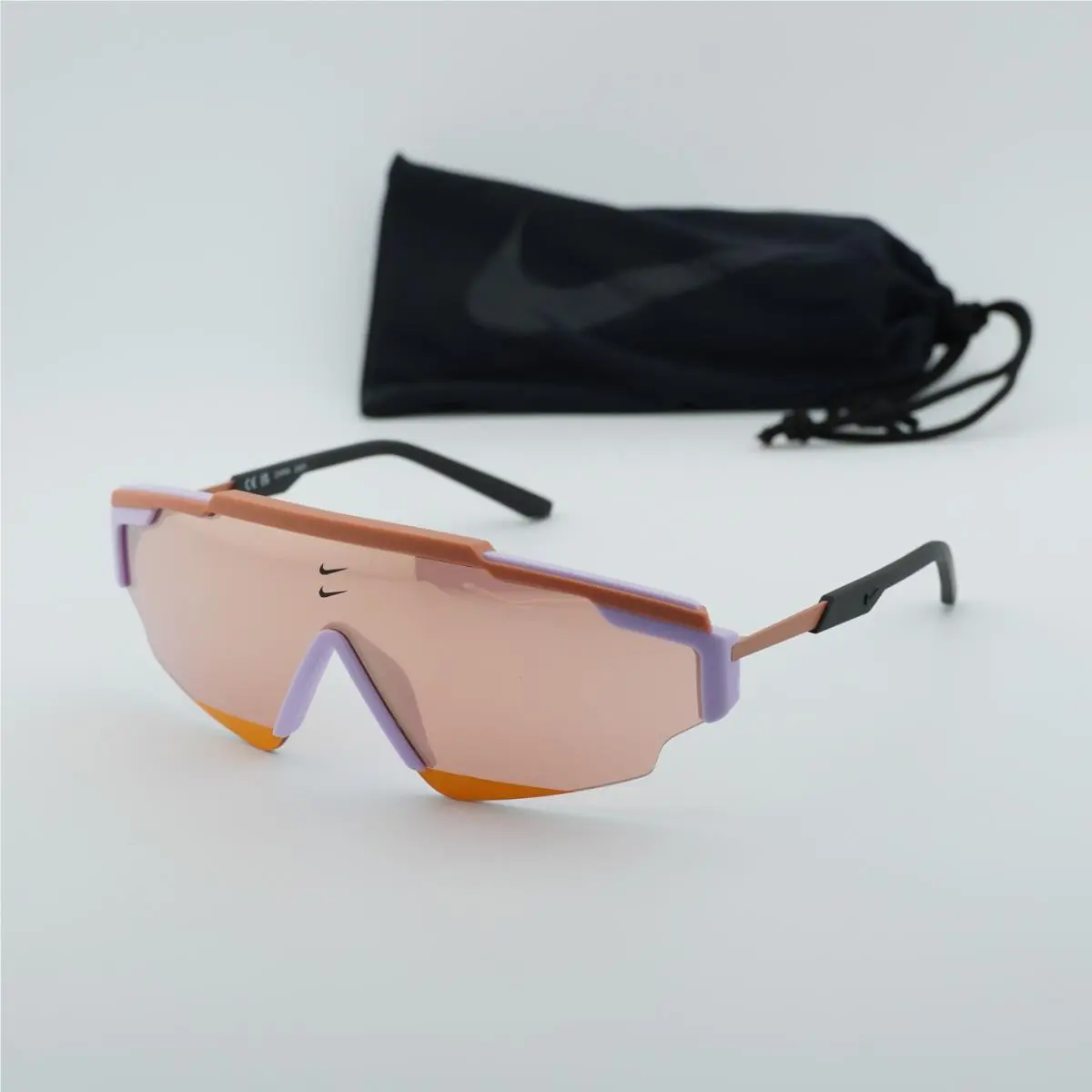 Marquee Edge M 519 Matte Lilac/rose Gold Mirror 64-14-140 by Nike
