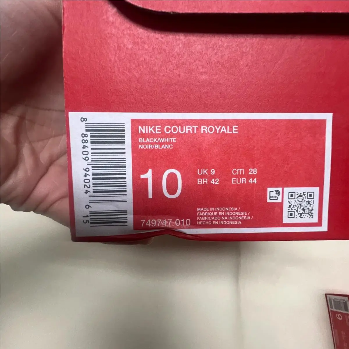 Nike shoes - Nike Court Royale - Court Royale - 749747-010 - Black (UPC: 888409940239) 5
