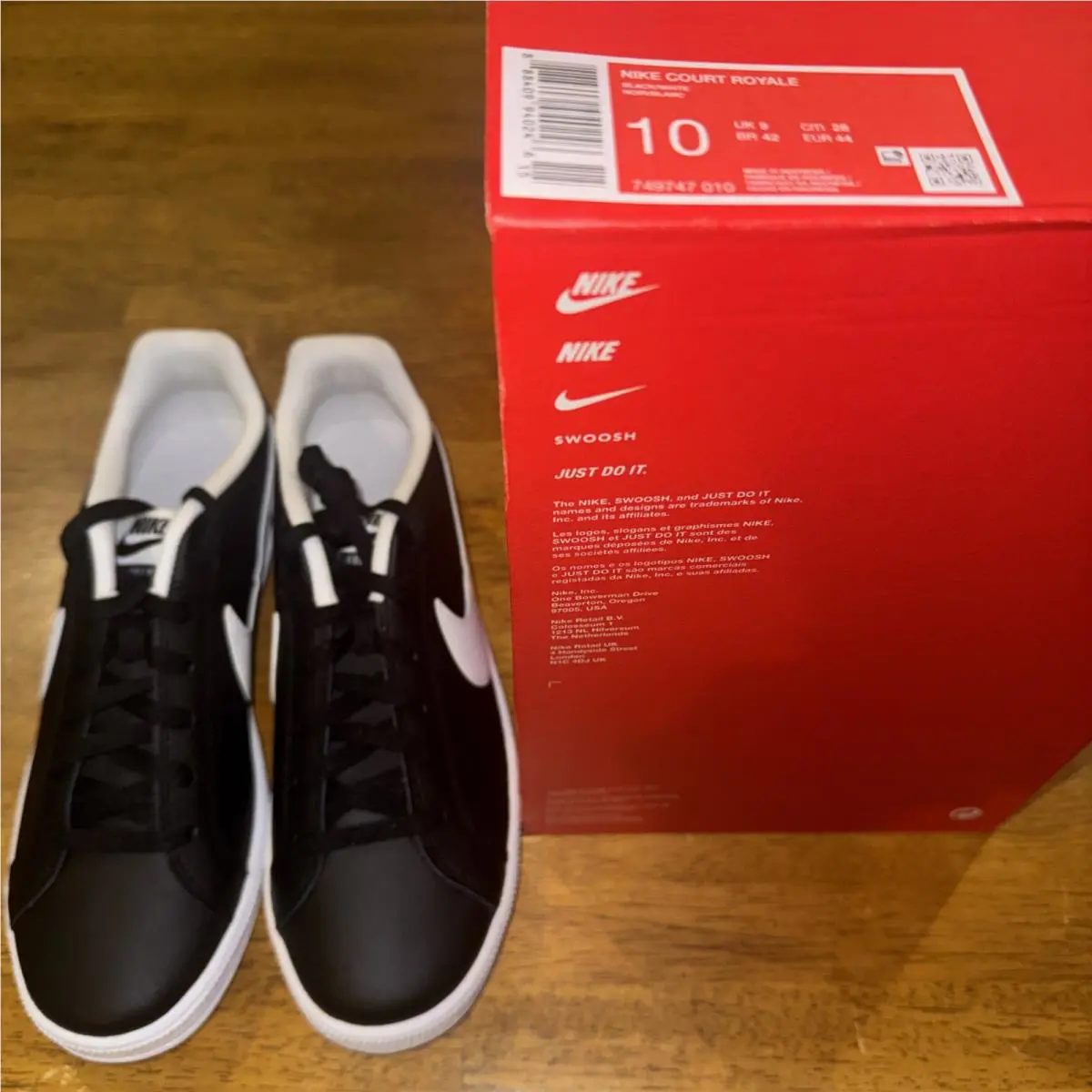 Nike shoes - Nike Court Royale - Court Royale - 749747 010 - Black 5