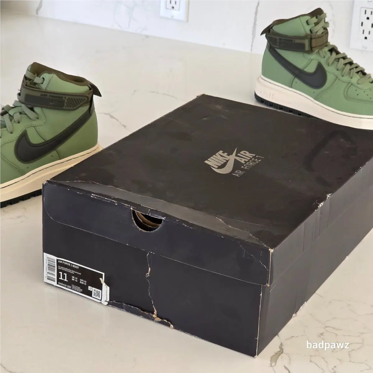 Nike shoes - Nike Air Force 1 - Air Force - DA0418-300 - Green 10