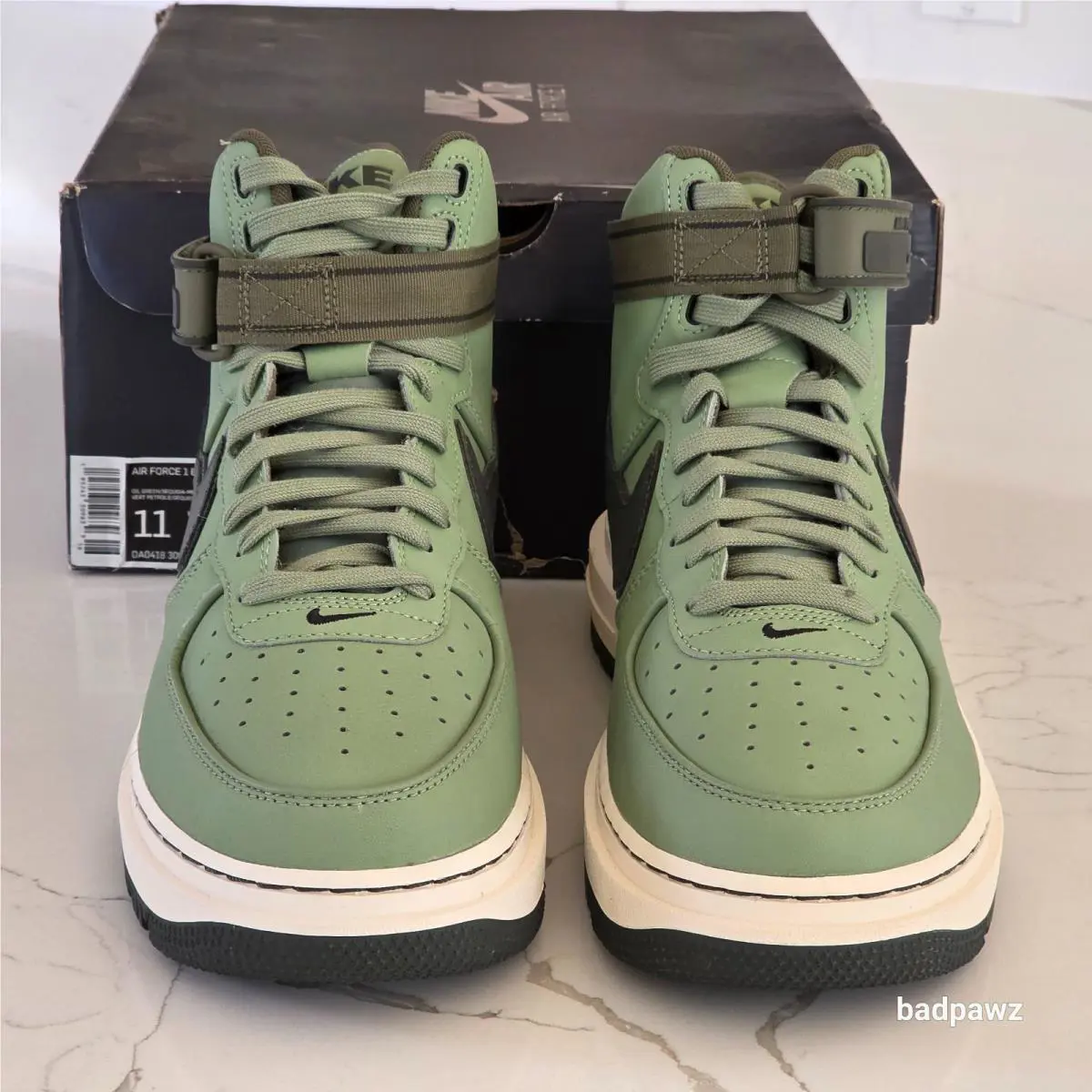 Nike shoes - Nike Air Force 1 - Air Force - DA0418-300 - Green 3