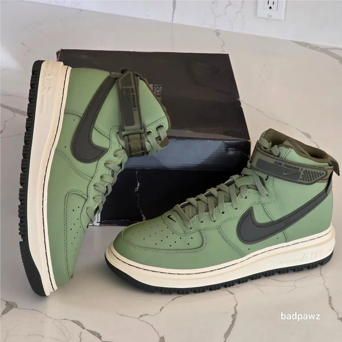 Nike shoes - Nike Air Force 1 - Air Force - DA0418-300 - Green 4