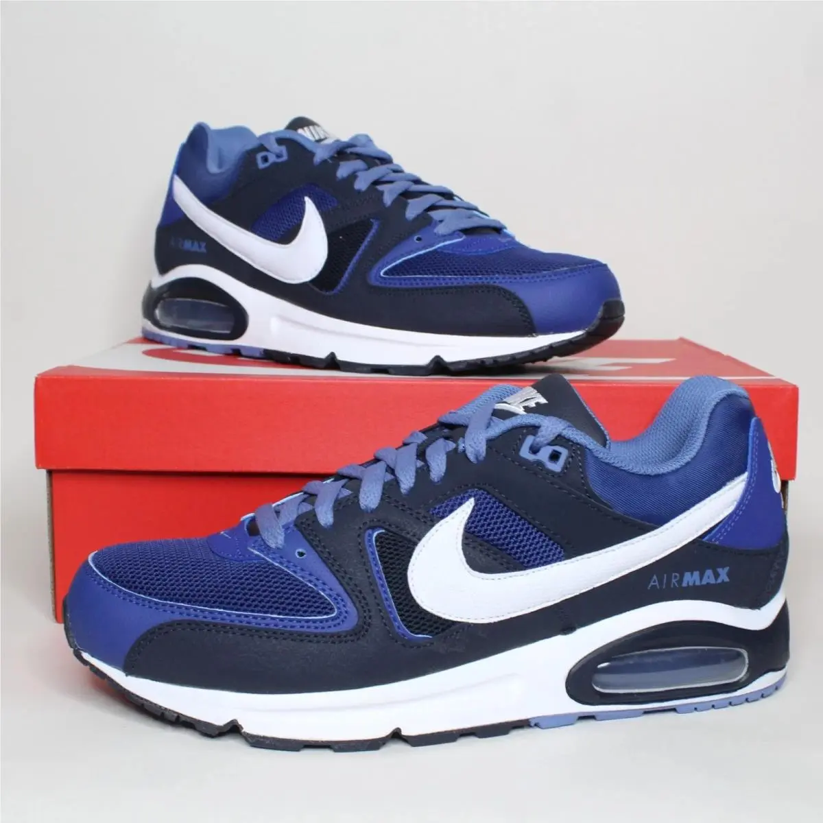 Nike Air Max Command Men’s Size 8 Royal Blue Sneakers Shoes 629993-410