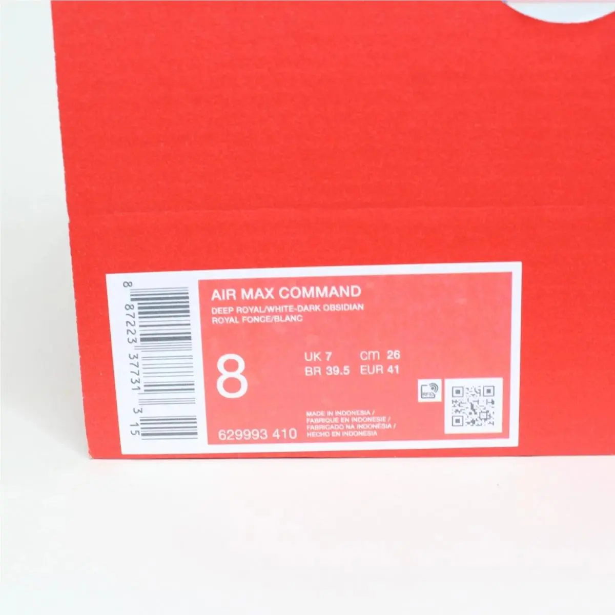 Nike shoes - Nike Air Max Command - Air Max Command - 629993-410 - Blue 5