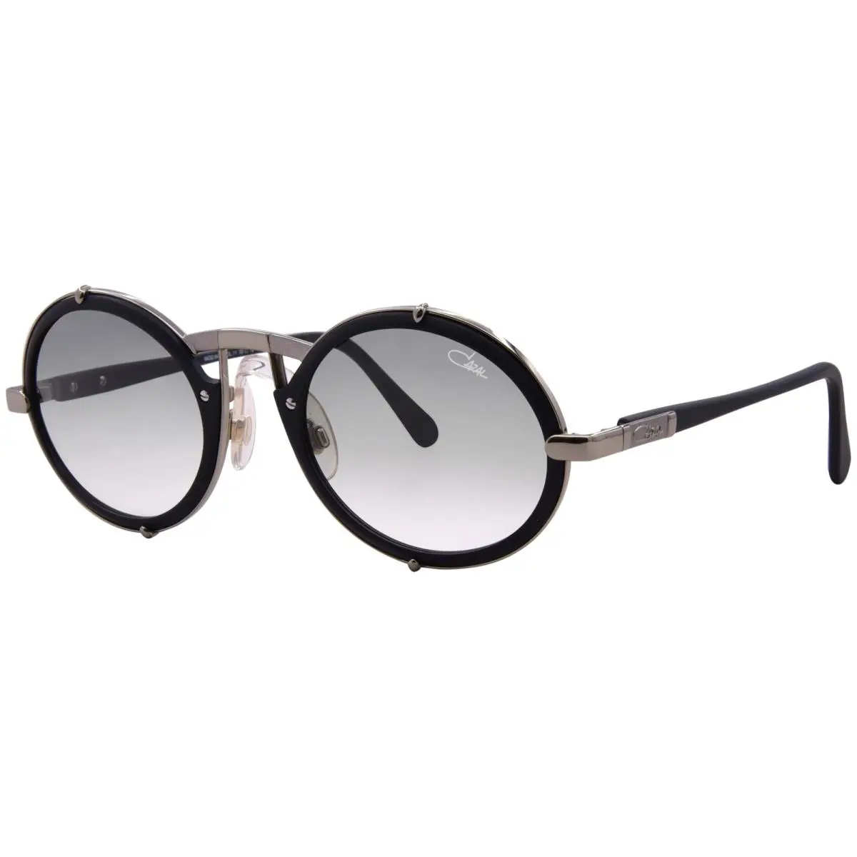 Cazal Legends 644 009 Sunglasses Men`s Crystal/gold/brown Gradient 53mm - Frame: Clear, Lens: Brown